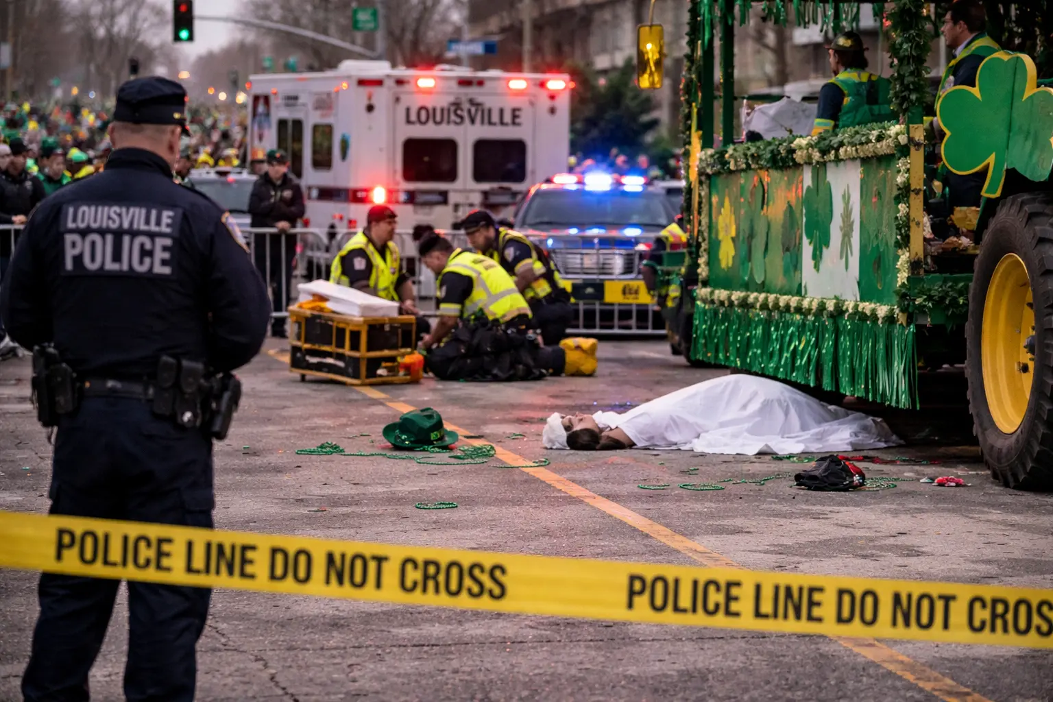 Fatal Pedestrian Accident Victim Struck by Parade Float